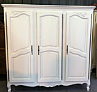 vintage french provencal style armoire